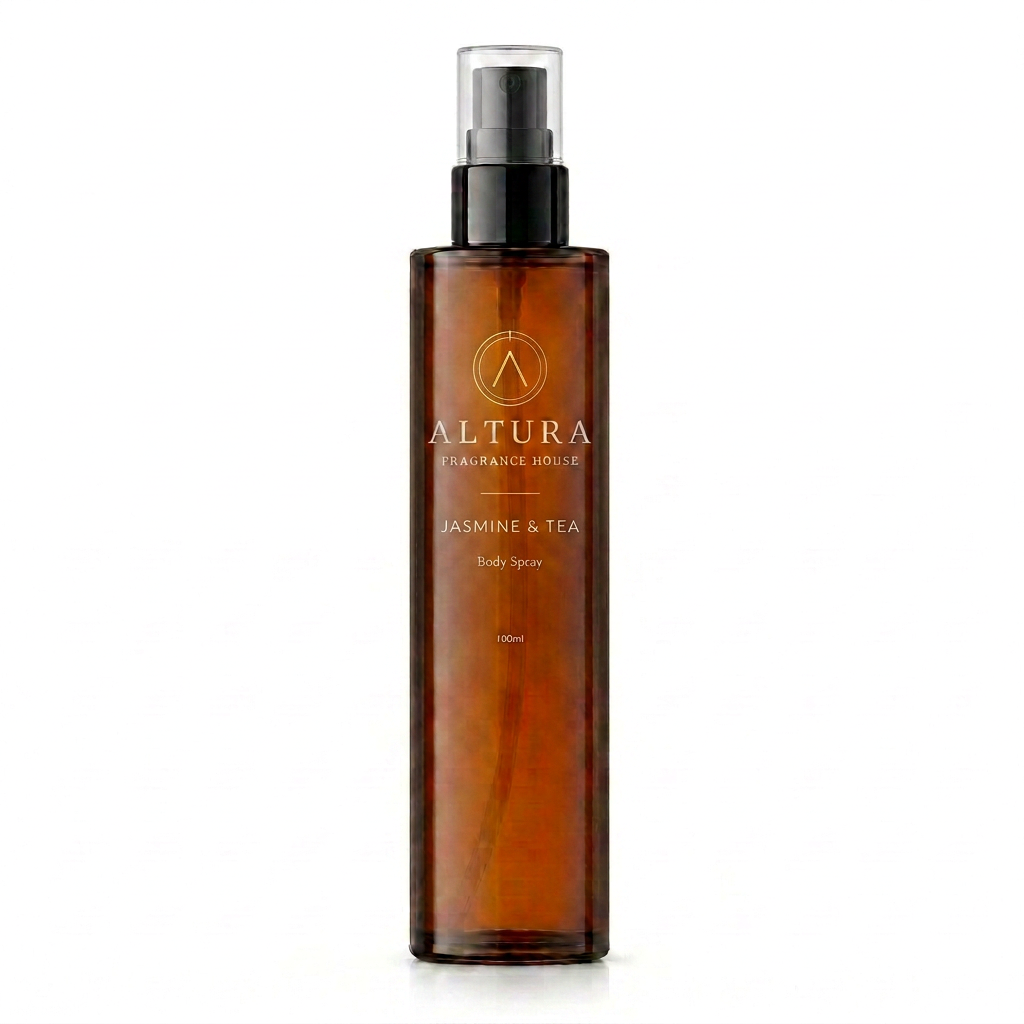 Jasmine Tea body spray bottle