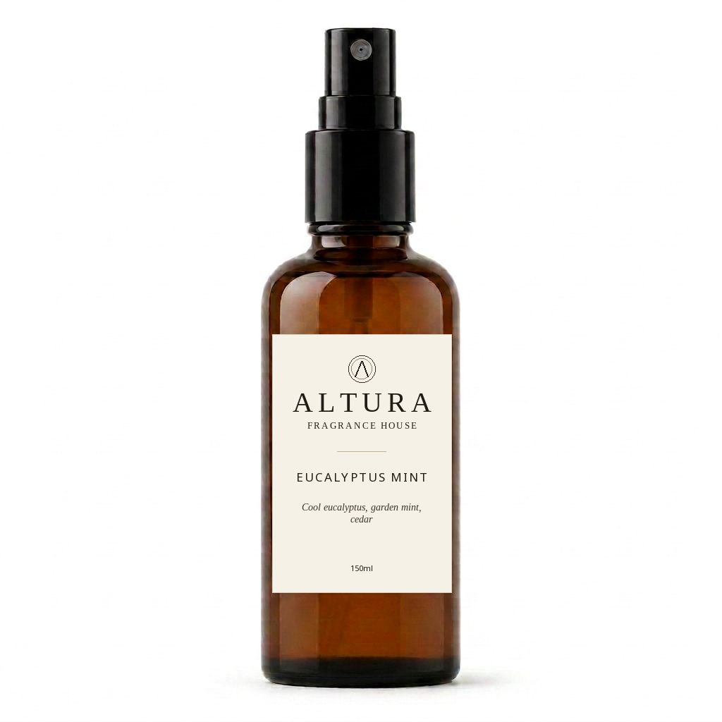 Eucalyptus Mint linen spray bottle