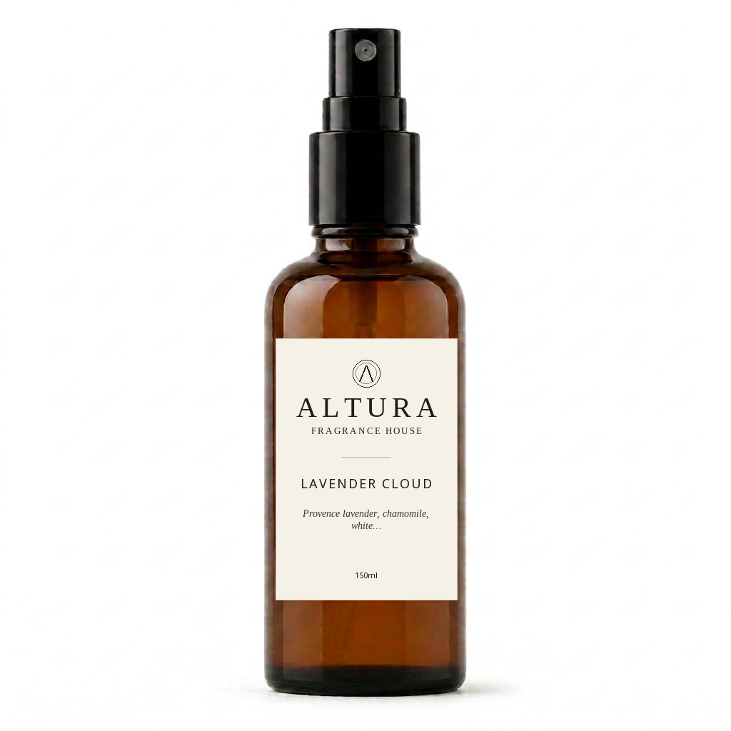 Lavender Cloud linen spray bottle