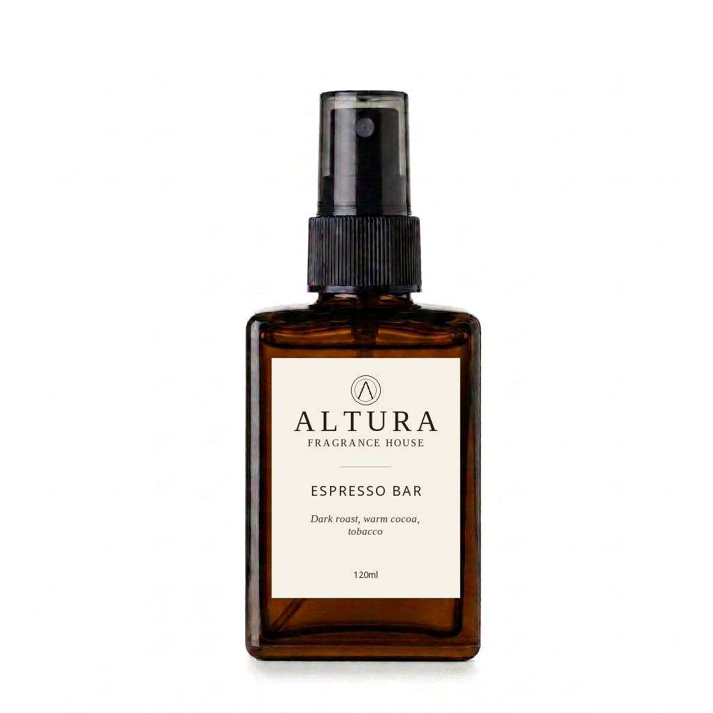 Espresso Bar room spray bottle