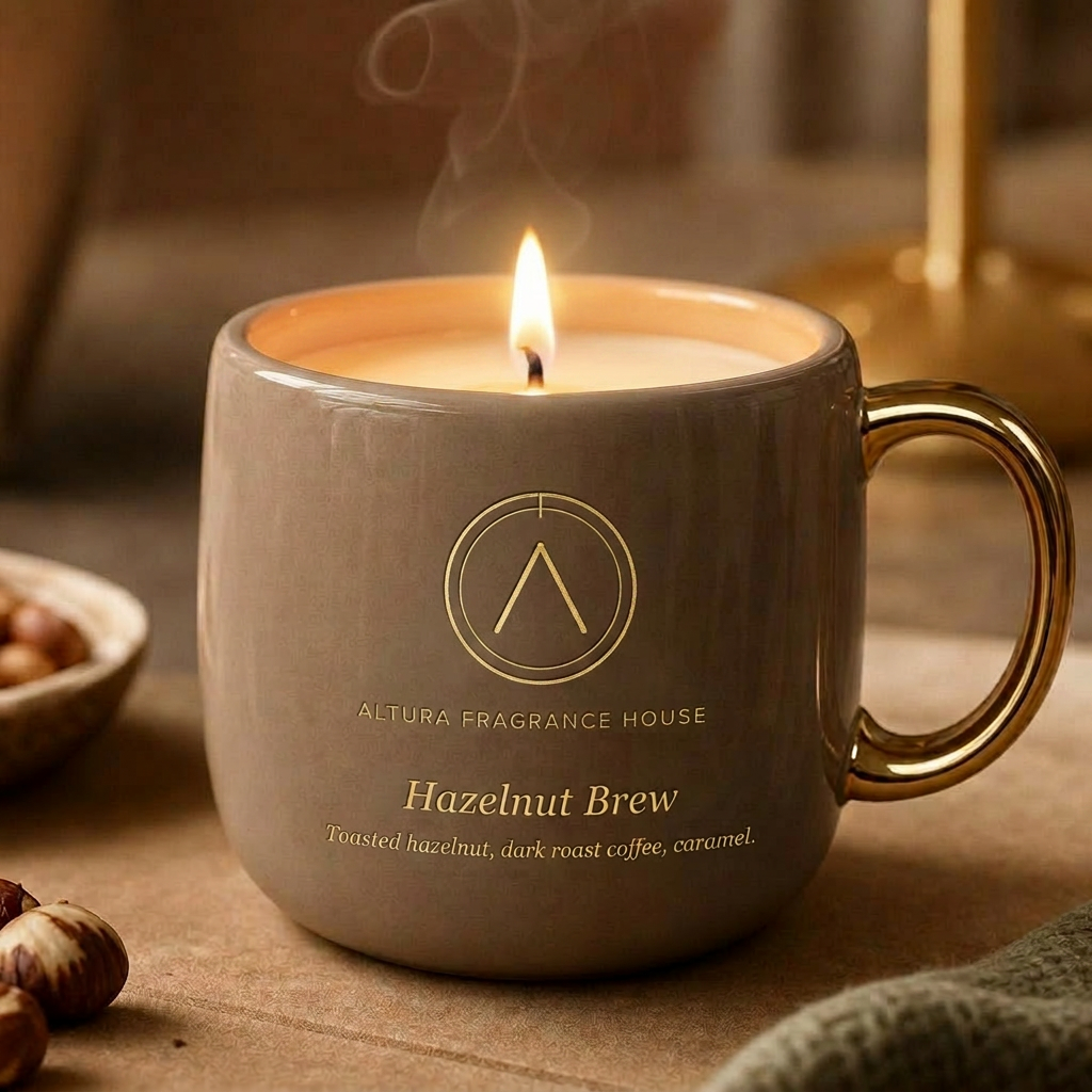 Hazelnut Brew Hazelnut Roast palm wax candle