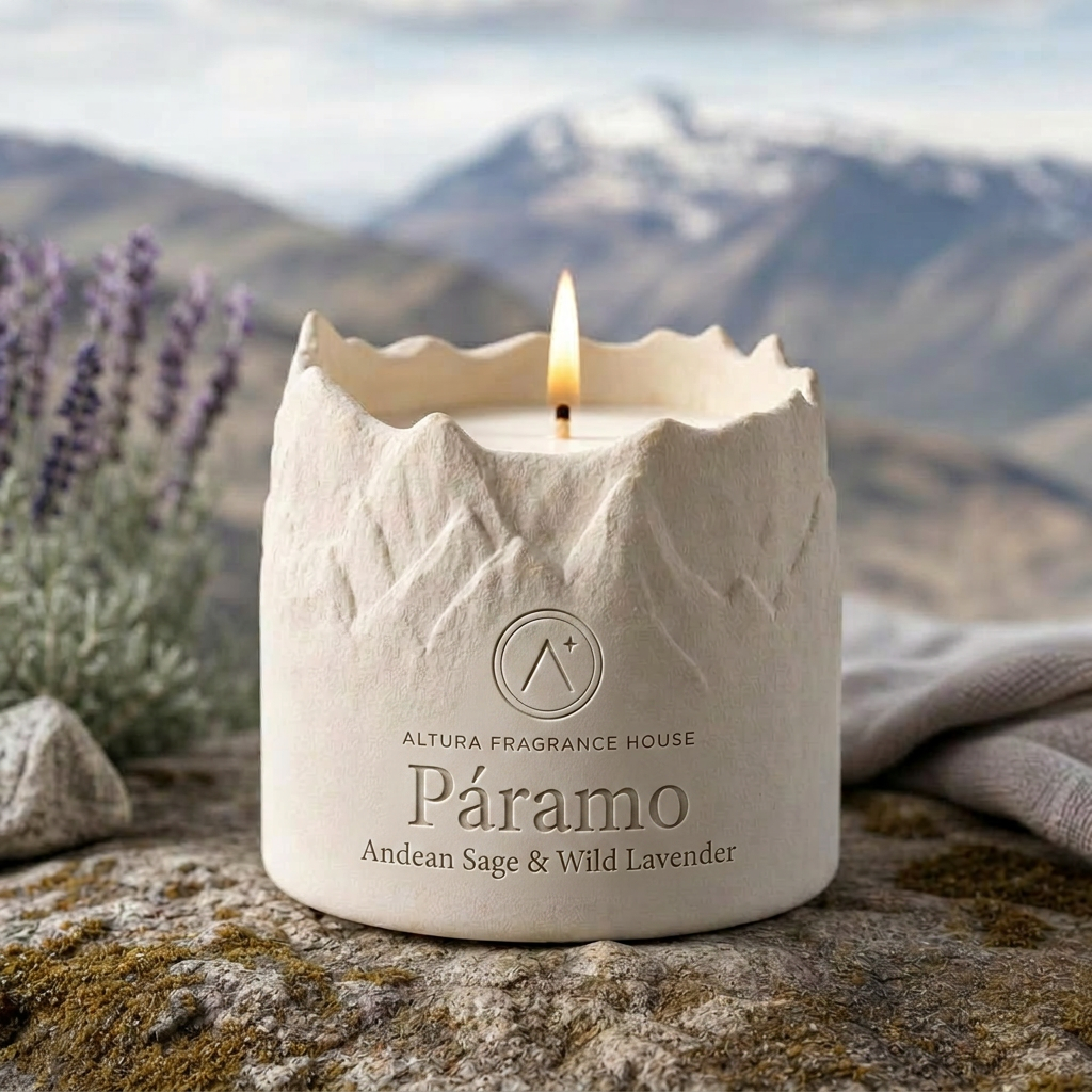 Páramo candle from The Cordillera Collection