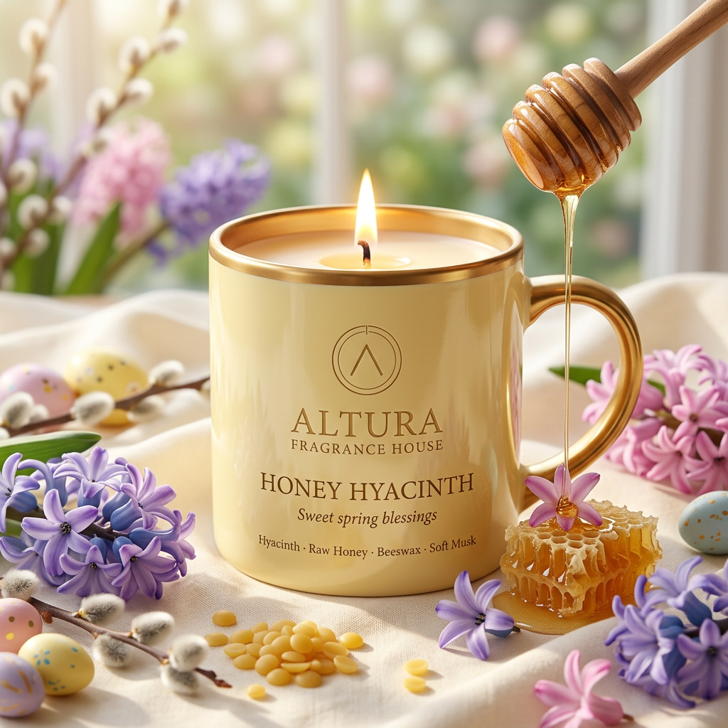 Honey Hyacinth candle mug