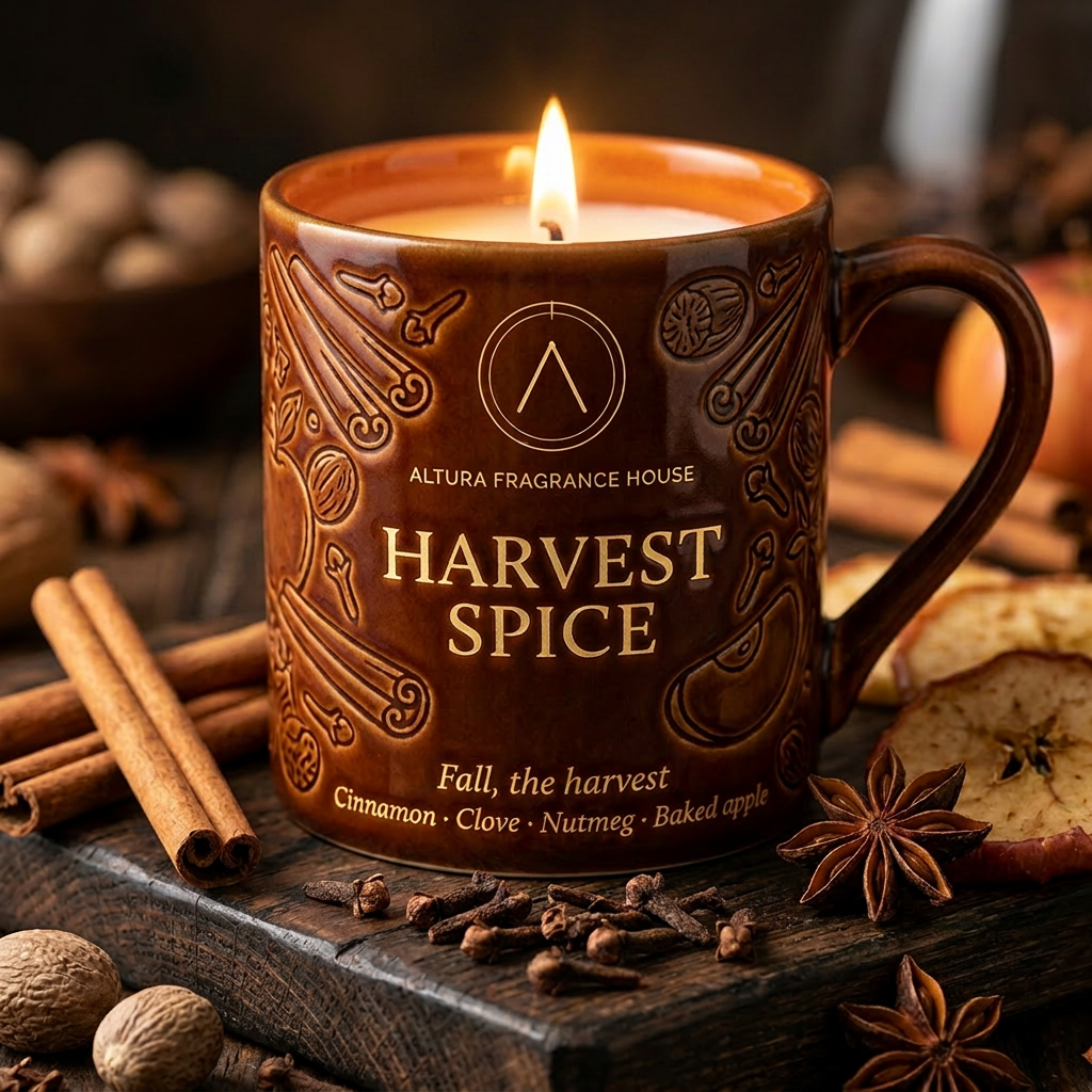 Harvest Spice candle mug