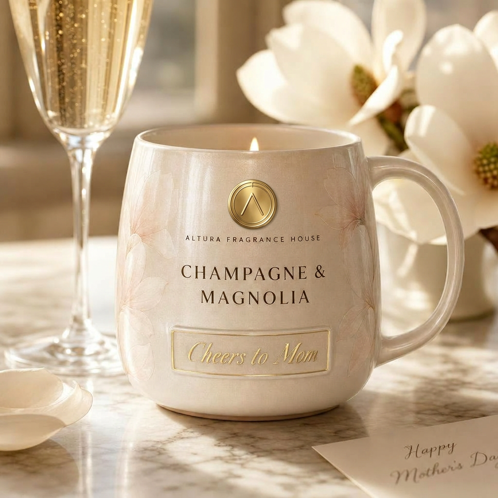 Mother's Day seasonal candle mug by Altura Fragrance House