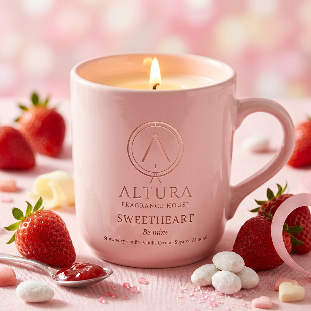 Sweetheart candle mug