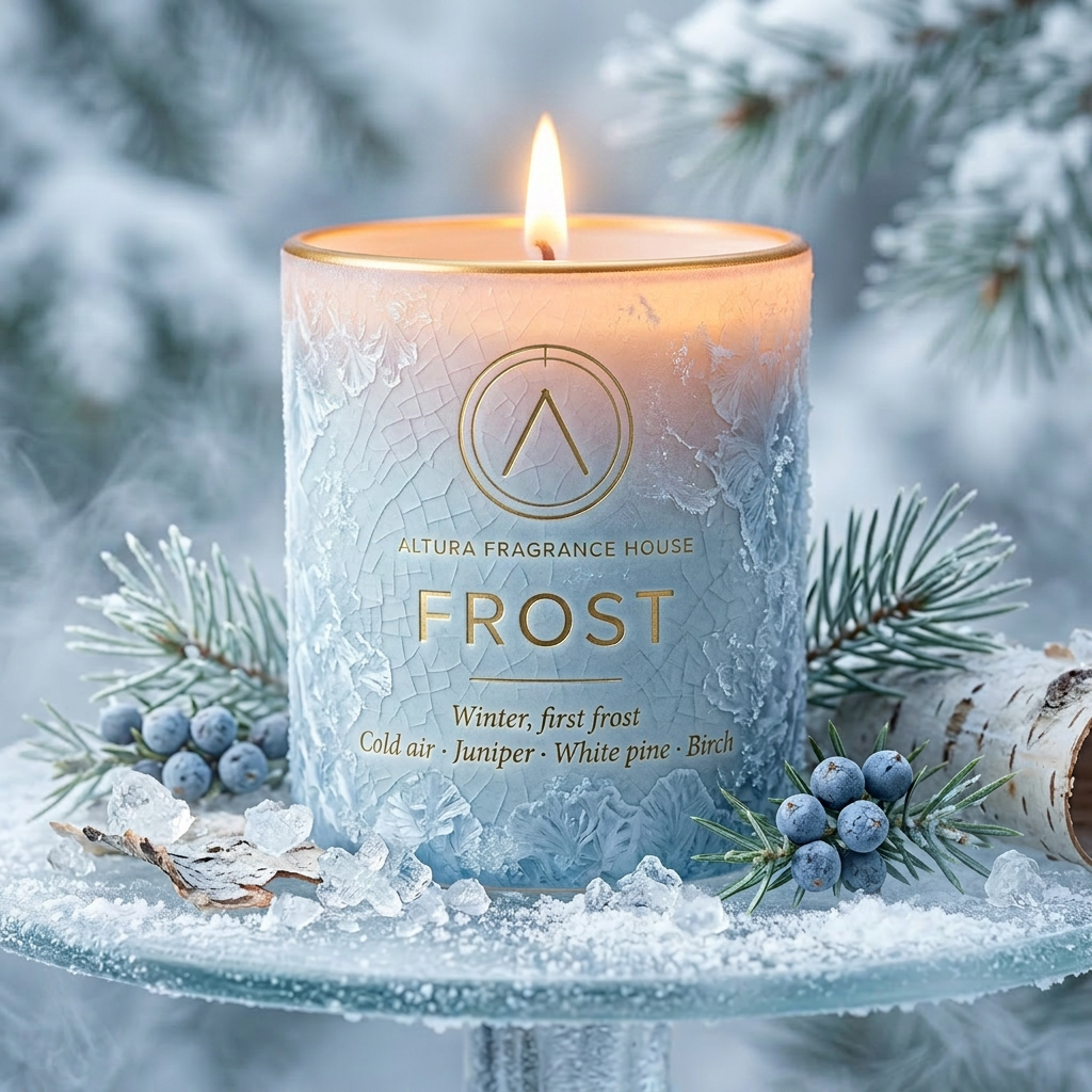 Frost candle mug