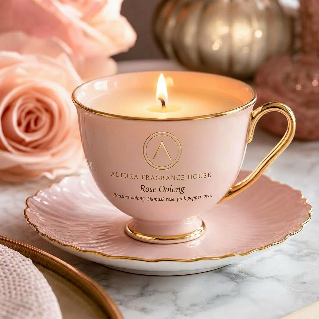 Tea collection — In bone china cups